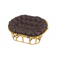 Подушка на диван Мамасан, цвет: коричневый