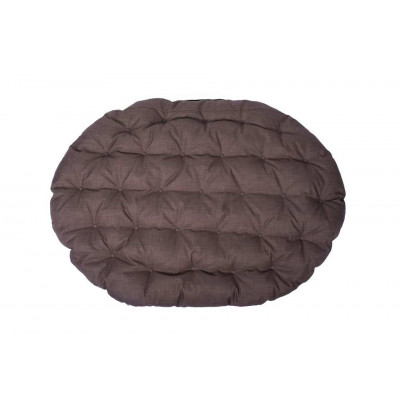 Подушка на диван Мамасан, цвет: коричневый