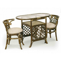 Кофейный комплект из ротанга 03/03