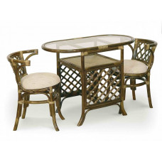 Кофейный комплект из ротанга 03/03