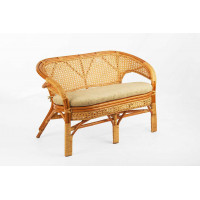 Плетеный диван Пеланги, двухместный
