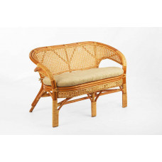 Плетеный диван Пеланги, двухместный
