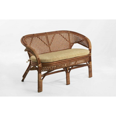 Плетеный диван Пеланги, двухместный