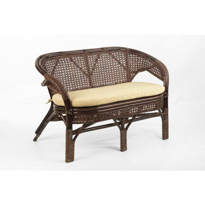 Плетеный диван Пеланги, двухместный