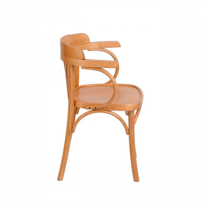 Кресло Венское твердое, коньячный