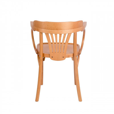 Кресло Венское твердое, коньячный