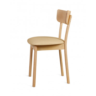 Кухонный деревянный стул Хорн, белёный