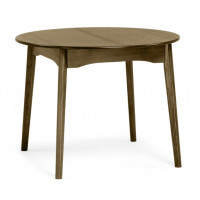 Обеденный стол Модерн, круглый, раздвижной (орех)