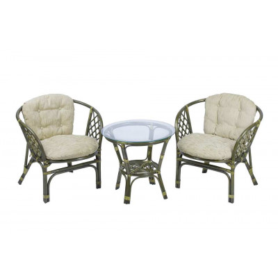 Багама Дуэт с круглым столом (подушки простые светлые)