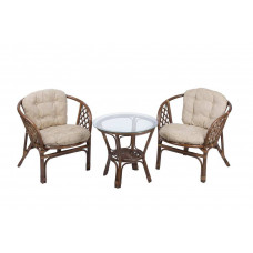 Багама Дуэт с круглым столом (подушки простые светлые)