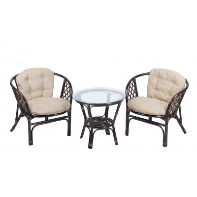 Багама Дуэт с круглым столом (подушки простые светлые)