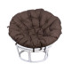 Подушка для кресла Папасан, цвет: коричневый