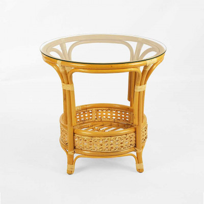 Столик из ротанга Пеланги, круглый