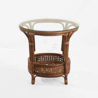 Столик из ротанга Пеланги, круглый