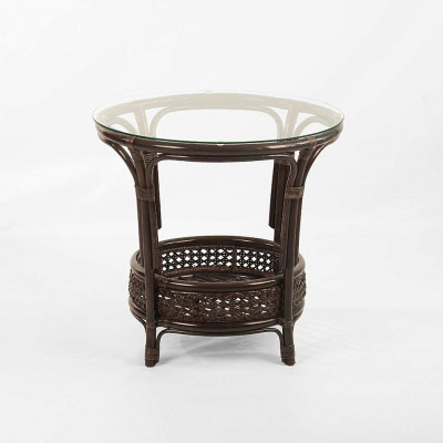 Столик из ротанга Пеланги, круглый