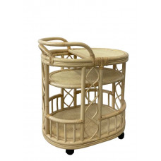 Столик сервировочный из ротанга