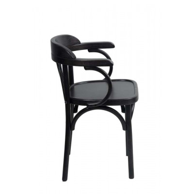 Кресло Венское твердое, венге (черный)