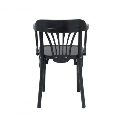 Кресло Венское твердое, венге (черный)