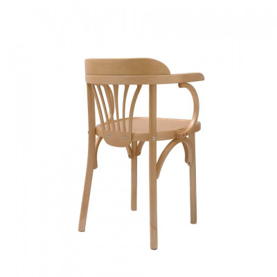 Кресло Венское твердое, светлый орех