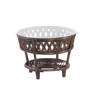 Стол из ротанга Черчилль, круглый
