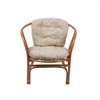 Подушка на кресло Багама, простая светлая, ткань: шенилл