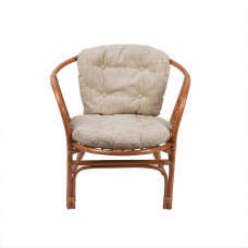 Подушка на кресло Багама, простая светлая, ткань: шенилл