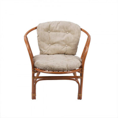 Подушка на кресло Багама, простая светлая, ткань: шенилл