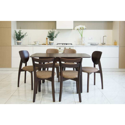 Кухонный стол Модерн-2, раздвижной (коричневый)