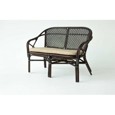 Двухместный плетеный диван Петани