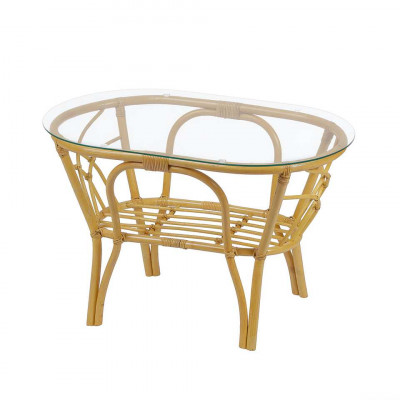 Стол овальный Багама в цвете мёд