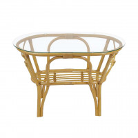 Стол овальный Багама в цвете мёд