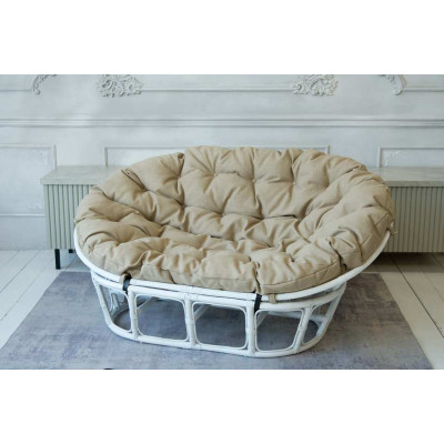 Подушка на диван Мамасан, светлая