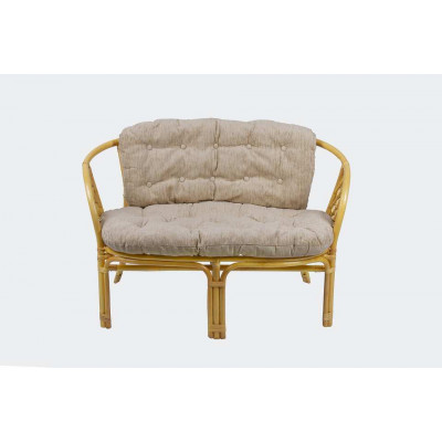 Диван Багама с простой светлой подушкой