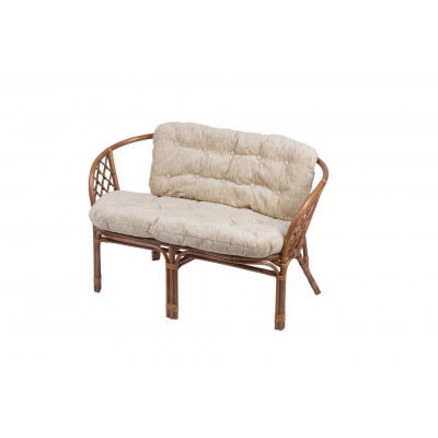 Диван Багама с простой светлой подушкой