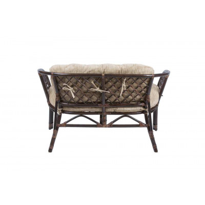 Диван Багама с простой светлой подушкой