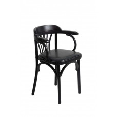 Кресло Венское мягкое (экокожа), венге