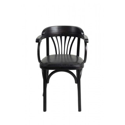 Кресло Венское мягкое (экокожа), венге