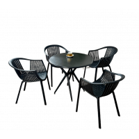 Комплект из полипропилена на террасу или кафе