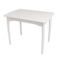 Стол обеденный Модерн-1, квадратный, раздвижной, белый