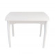 Стол обеденный Модерн-1, квадратный, раздвижной, белый