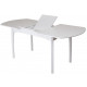 Стол обеденный Модерн-1, квадратный, раздвижной, белый