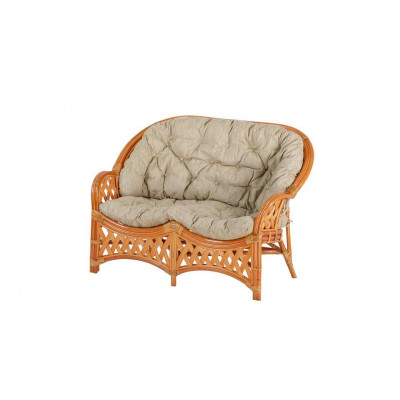 Диван 2-местный Черчилль, подушка светлая