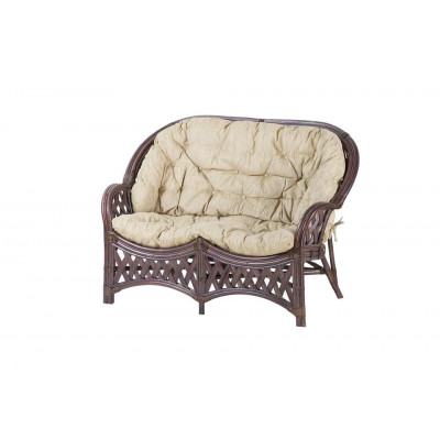 Диван 2-местный Черчилль, подушка светлая