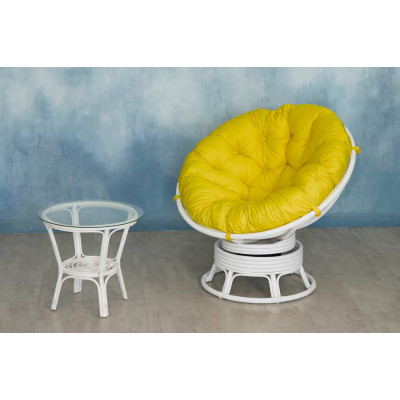 Подушка для кресла Папасан, цвет: желтый