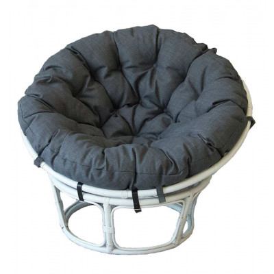 Подушка для кресла Папасан, цвет: серый