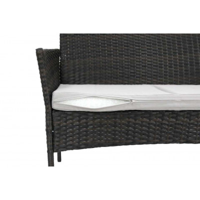 Набор плетеной мебели Доминика (темно-коричневый)