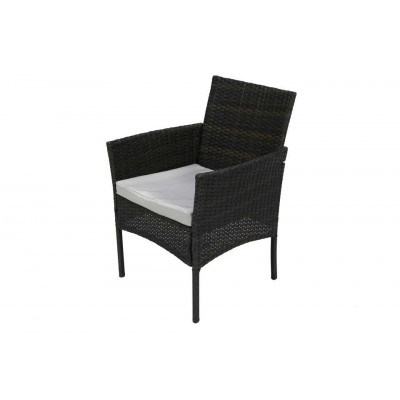 Набор плетеной мебели Доминика (темно-коричневый)