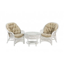 Черчилль Дуэт с круглым столом, подушки светлые