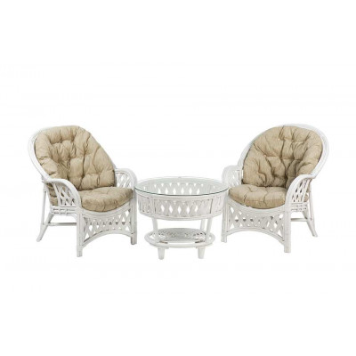 Черчилль Дуэт с круглым столом, подушки светлые