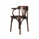 Кресло Венское твердое, темно-коричневый